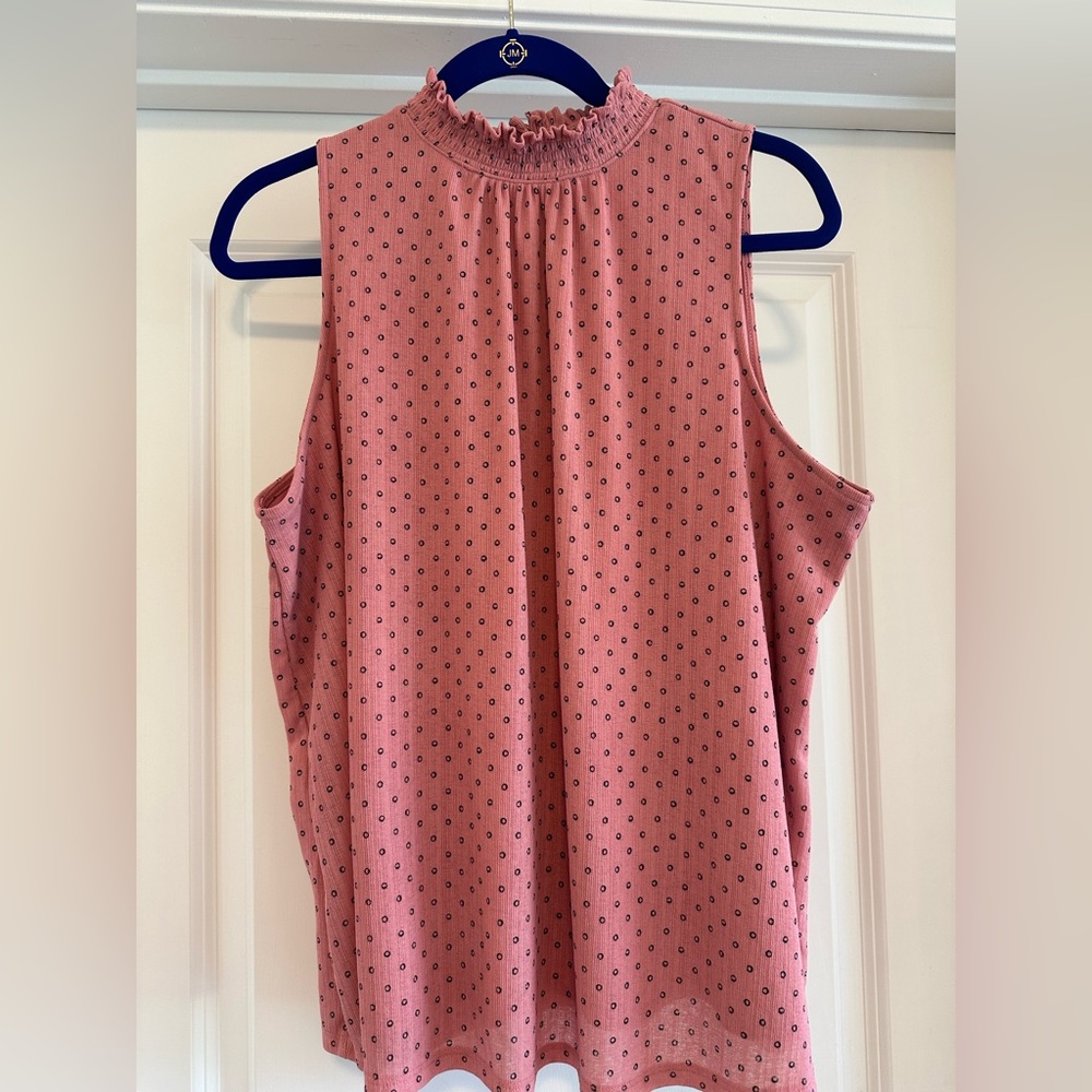 Apt 9 Sleeveless Blouse, Size XL